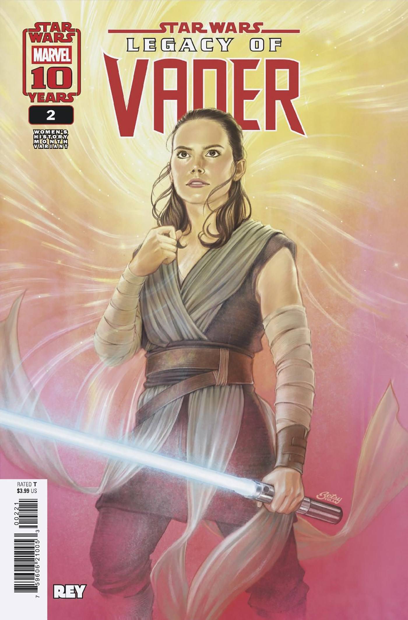 Star Wars: Legacy Of Vader #2 - Betsy Cola Women’s History Month Variant!