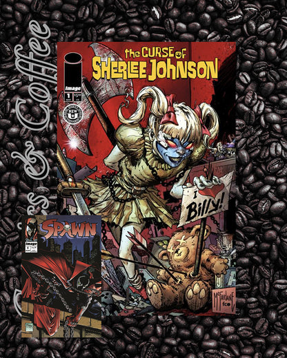 Spawn: The Curse Of Sherlee Johnson #1 -Todd McFarlane Set!