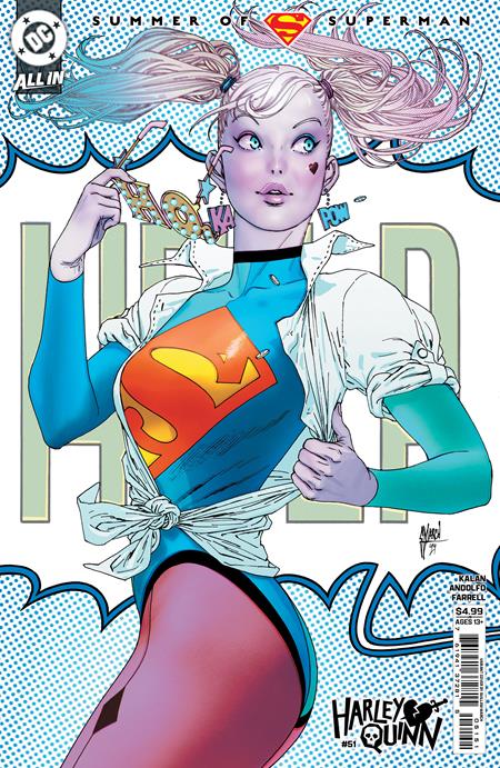 Harley Quinn #51 - Guillem March Summer Of Superman Variant!