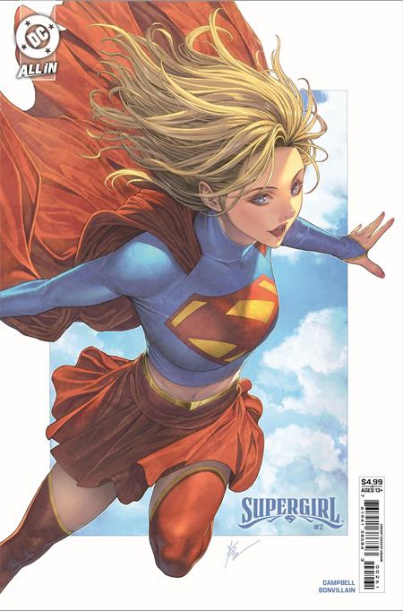 Supergirl #2 - Homare Card Stock Variant!