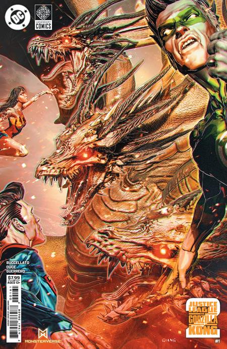 Justice League Vs Godzilla Vs Kong 2 #1 - John Giang Foil Variant!
