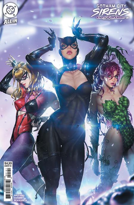 Gotham City Sirens: Unfit For Orbit #1 - EOM Card Stock Variant!