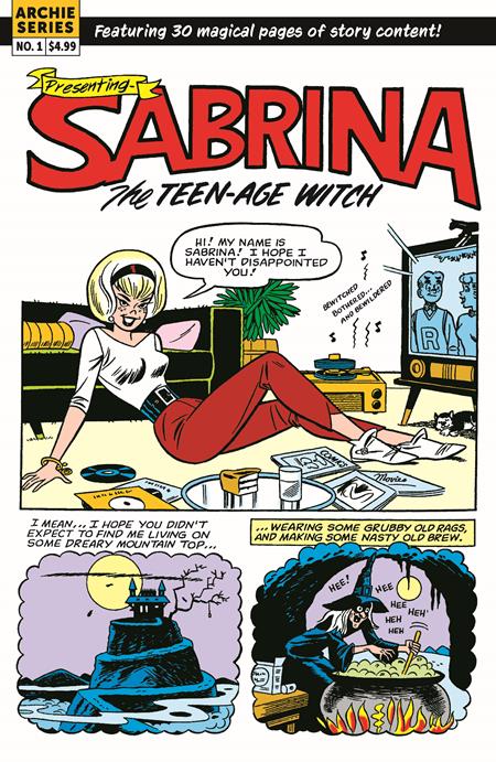 Sabrina The Teenage Witch: Magic Unleashed -  DeCarlo Retro Art