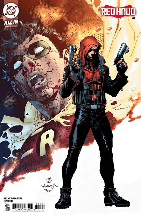 Red Hood #1 - Jim Lee Card Stock Variant